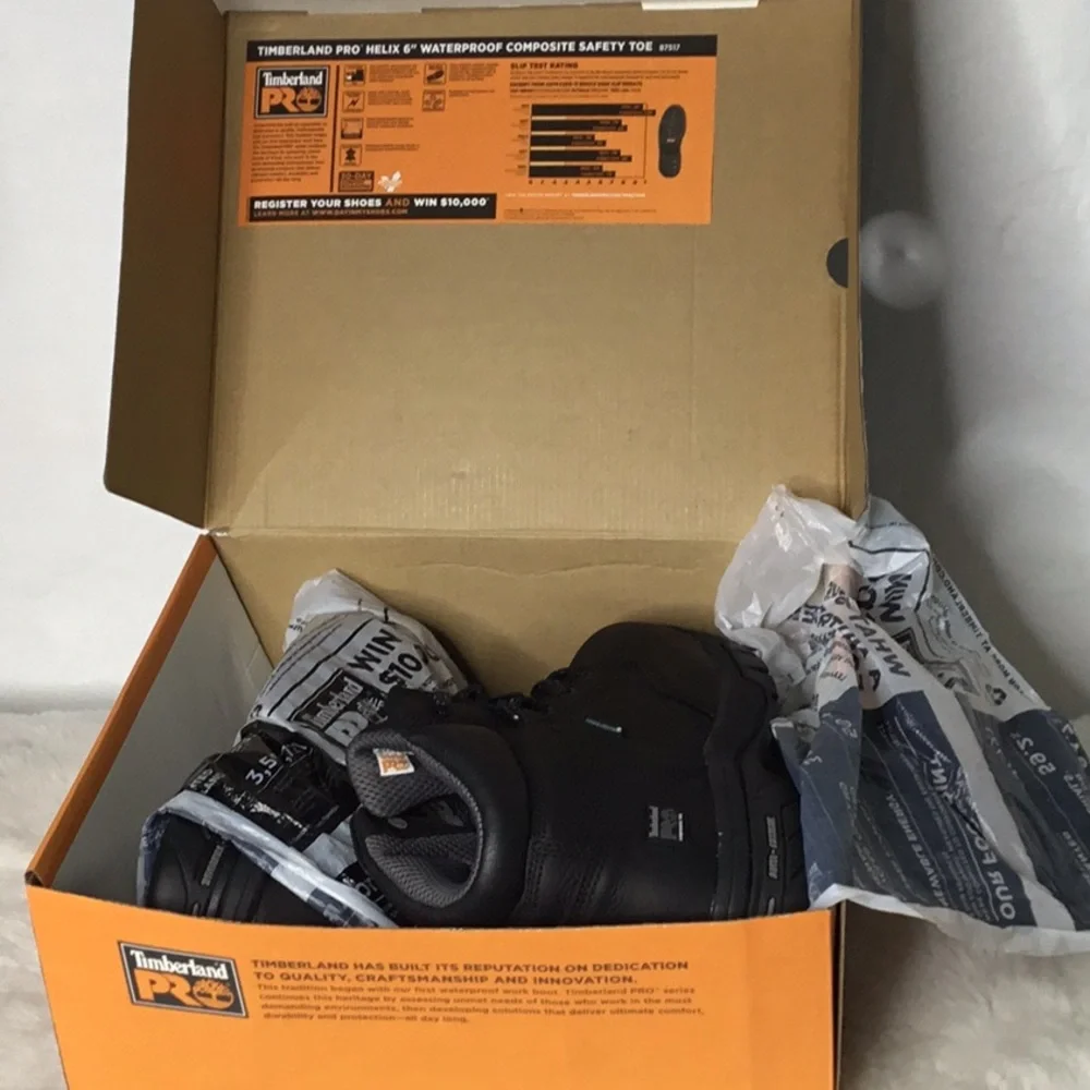 Men Timberland steel toe boots Sz 10.5W SAFTY AT WORK OR OUTDOORS JOBS